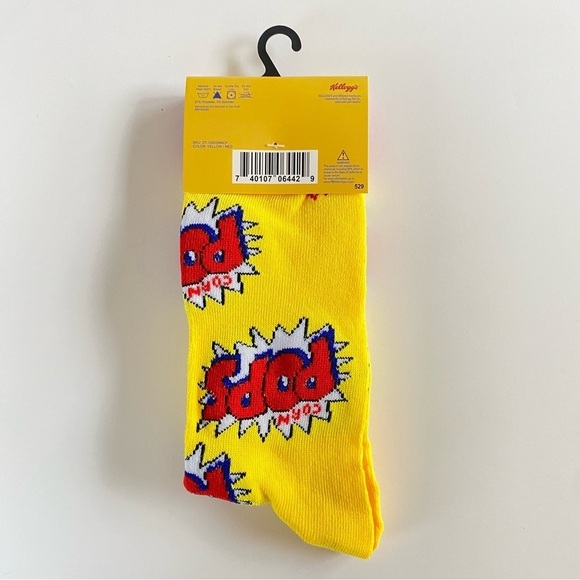 KELLOGG’S CORN POPS Novelty Socks - Picture 2 of 6